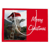Grand Sac Cadeau Giraffe (Dos)