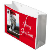 Grand Sac Cadeau Giraffe (Devant Angle)