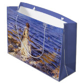 Grand Sac Cadeau Girl Fishing (par John Singer Sargent) (Dos Angle)