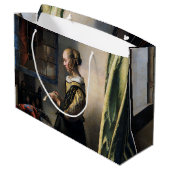 Grand Sac Cadeau Girl Reading a Letter à Open Window, Vermeer (Dos Angle)