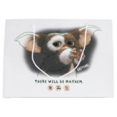 Grand Sac Cadeau Gizmo There Will Be Mayhem (Devant)