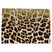 Grand Sac Cadeau Glam Gold Parties scintillant crème Parties scinti (Dos)