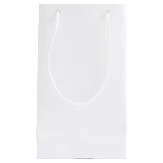 Grand Sac Cadeau Globe des neiges de Noël Ballerina (Devant)