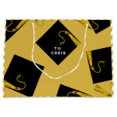 Grand sac cadeau Gold (Devant)