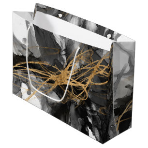Grand Sac Cadeau Golden Vortex I