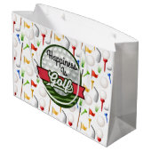 Grand Sac Cadeau Golf (Dos Angle)