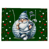 Grand Sac Cadeau Golf Gnome (Dos)