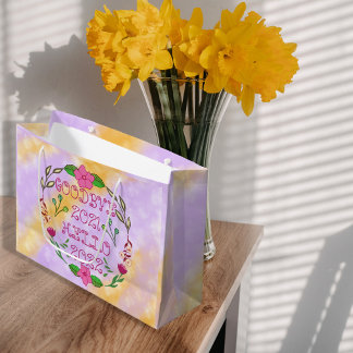 GRAND SAC CADEAU GOODBYE 20XX HELLO 20XX