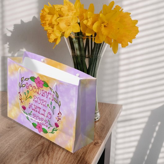 GRAND SAC CADEAU GOODBYE 20XX HELLO 20XX