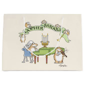 Grand Sac Cadeau GOPHER BAROQUE par Sandra Boynton (Devant)