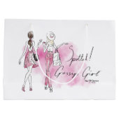 Grand Sac Cadeau Gossip Girl - Spotted! (Dos)