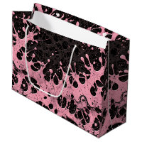 Gothique Grunge Pink Paint Splash