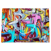 Grand Sac Cadeau Graffiti (Devant)