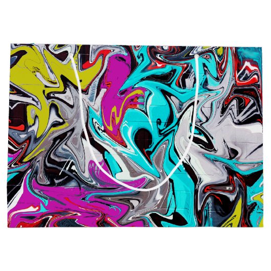 Grand Sac Cadeau Graffiti (Dos)