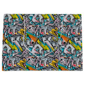 Grand Sac Cadeau Graffiti de rue (Devant)