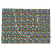 Grand Sac Cadeau Graffiti de rue (Dos)