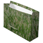 Grand Sac Cadeau Graines vertes (Devant Angle)