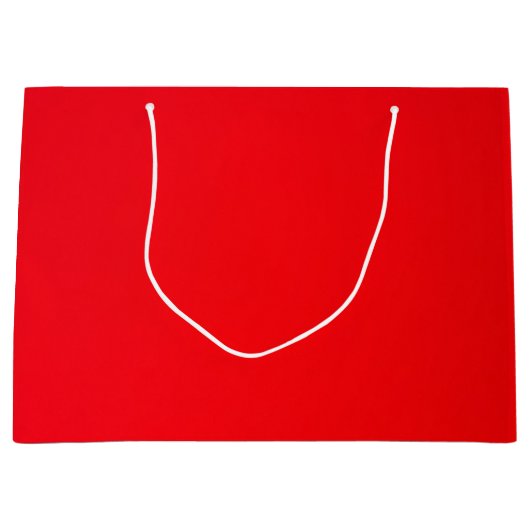 Grand Sac Cadeau Grand Sac-Cadeau Rouge, Insanely Red (Le Rouge Le  (Devant)