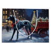 Grand Sac Cadeau Grande saison de Noël Dane (Dos)