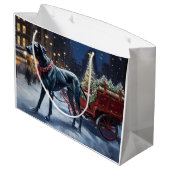 Grand Sac Cadeau Grande saison de Noël Dane (Dos Angle)