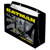 Grand Sac Cadeau Graphique à écran tridimensionnel Batman Comic (Dos Angle)