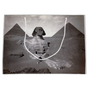 Grand Sac Cadeau Great Sphinx & Gizeh Pyramides Necropolis Egypte