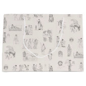 Grand Sac Cadeau Grèce antique Classique Histoire grecque Motif (Devant)