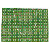 Grand Sac Cadeau Grenouille nommée Clover (Dos)