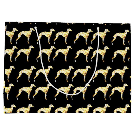 Grand Sac Cadeau Greyhound (Dos)