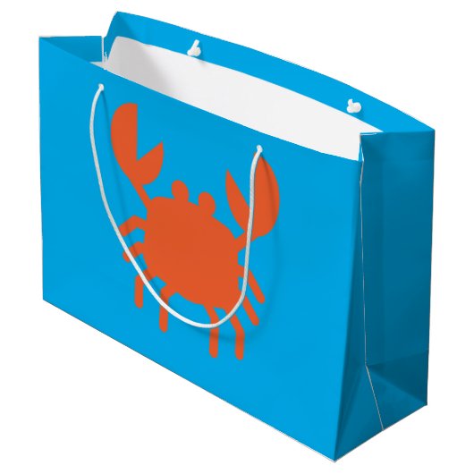 Grand Sac Cadeau Griffe Côtière (Dos Angle)
