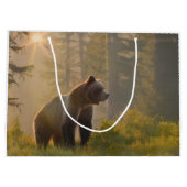 Grand Sac Cadeau Grizzly Bear (Dos)