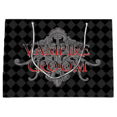 Grand Sac Cadeau Groom vampire (Devant)