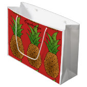 Grand Sac Cadeau gros ananas Thunder_Cove (Devant Angle)