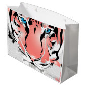 GRAND SAC CADEAU GROS CADEAU PEACH TIGER (Dos Angle)