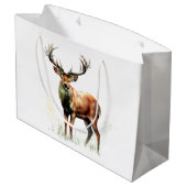 Grand Sac Cadeau Gros Cerf Raté (Dos Angle)