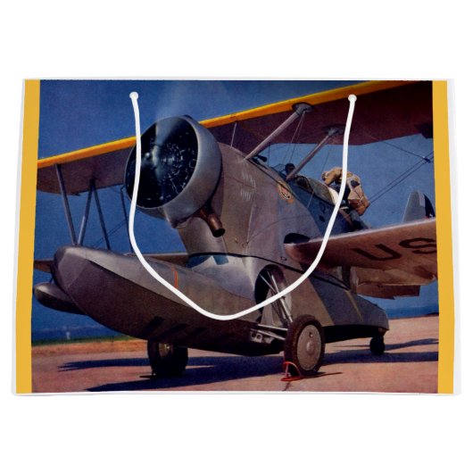 Grand Sac Cadeau Grumman F-2, 1939 (Devant)