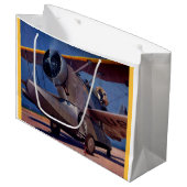 Grand Sac Cadeau Grumman F-2, 1939 (Devant Angle)