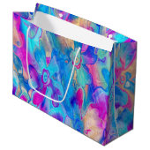 Grand Sac Cadeau Grundgy-Painted-Florals-4- (Devant Angle)