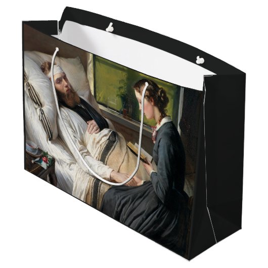 Grand Sac Cadeau Guerrier blessé (par Elisabeth Jerichau-Baumann) (Dos Angle)