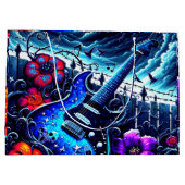 Grand Sac Cadeau Guitare d'Artsy (Dos)