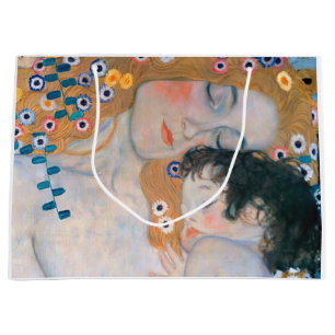 Grand Sac Cadeau Gustav Klimt - Mère et Enfant