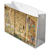 Grand Sac Cadeau Gustav Klimt - Stoclet Frieze Arbre de vie (Dos Angle)