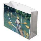 Grand Sac Cadeau Gustave Caillebotte - Skiffs on the Yerres (Dos Angle)