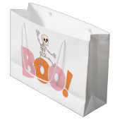 Grand Sac Cadeau Halloween (Devant Angle)