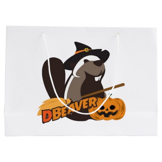 Grand Sac Cadeau Halloween (Dos)