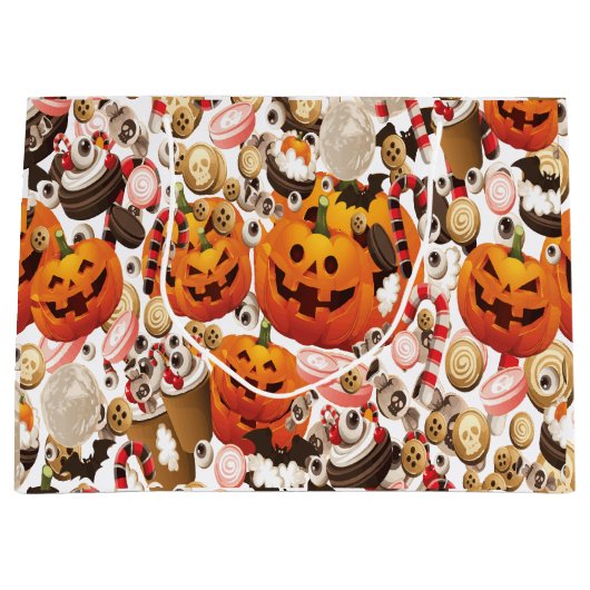 Grand Sac Cadeau Halloween (Devant)