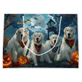 Grand Sac Cadeau Halloween Éffrayant (Devant)