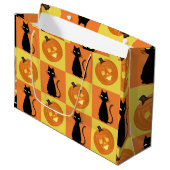 Grand Sac Cadeau Halloween gift bag (Devant Angle)