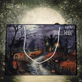 Grand Sac Cadeau Halloween Haunted House effrayant