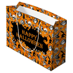 Grand Sac Cadeau Halloween heureux
